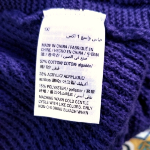 NEW!Style & Co 1X cowl neck sweater - Picture 7 of 8